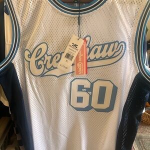 Creenshaw 60 White and Blue Jersey NIPSEY HUSSEL